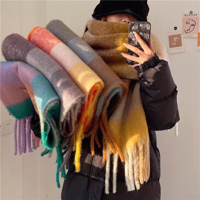 Shawl Wrap Winter - 2025New Winter Dicke Warme Schal Frauen