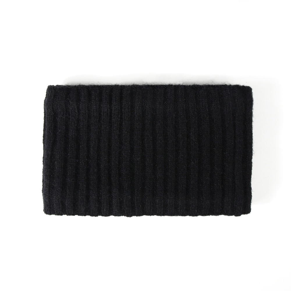 Winter Headband Fleece - Ohrenwärmer Gestricktes Stirnband Flauschig Fleece-gefüttert Einfarbiges