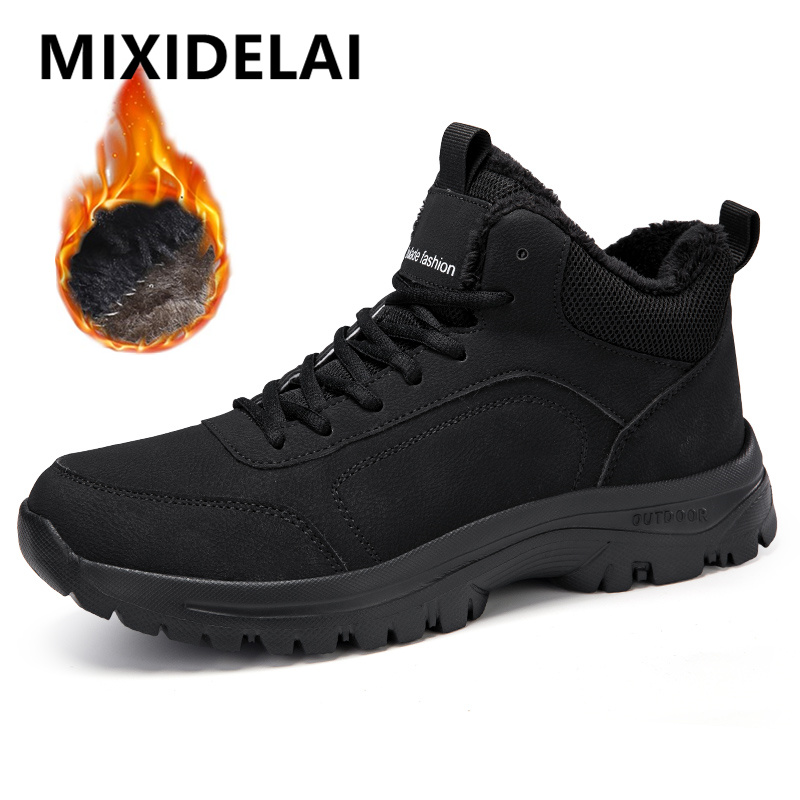 Waterproof Winter Boot - Winter herren Stiefel Warme Plüsch männer