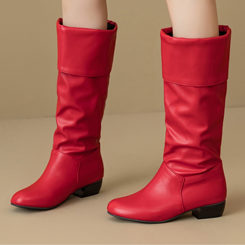 Slip-on-Kniehohe Stiefel, plis – Waterproof Winter Boot Bewertung und Preis