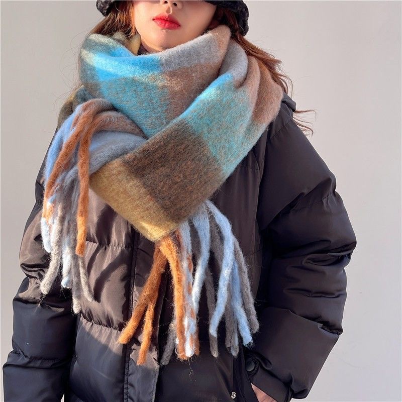 2025New Winter Dicke Warme Sch – Shawl Wrap Winter Bewertung und Preis