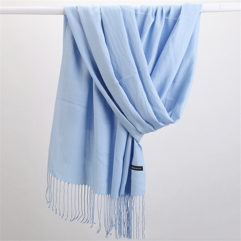 Mode Einfarbig 2023 Frauen Sch – Shawl Wrap Winter Bewertung und Preis