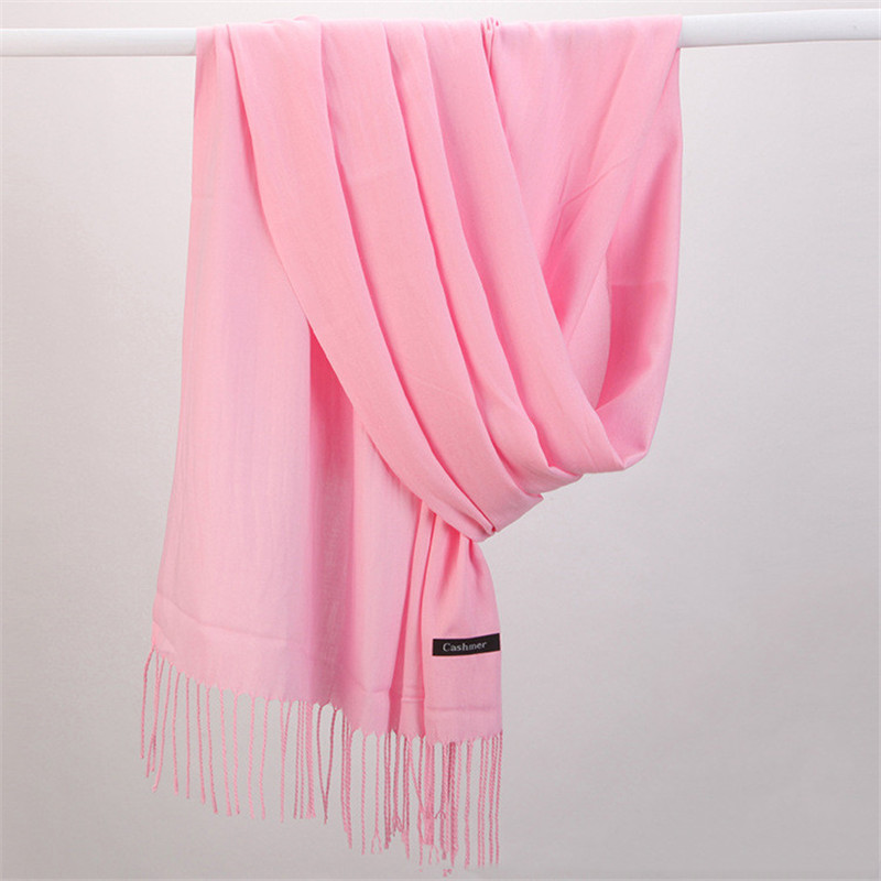 Mode Einfarbig 2023 Frauen Sch – Shawl Wrap Winter Bewertung und Preis