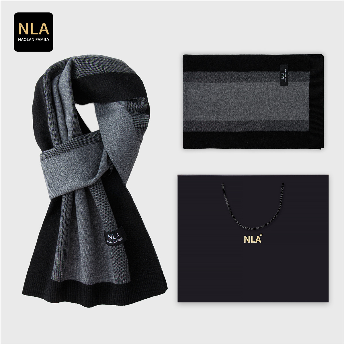 Geschenkbox gestrickter Herren – Wool Scarf Men Bewertung und Preis