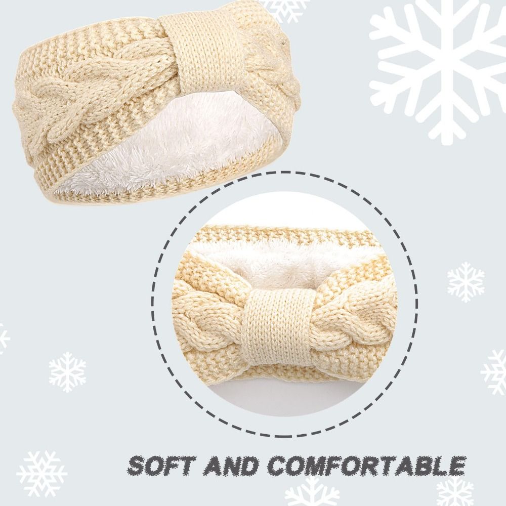 Winter Gestrickte Frauen Stirn – Winter Headband Fleece Bewertung und Preis