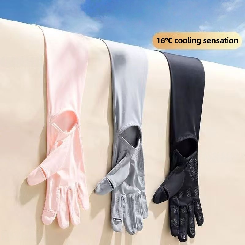 UPF50+ Ice Silk Sonnenschutz-A – Touch Screen Gloves Bewertung und Preis